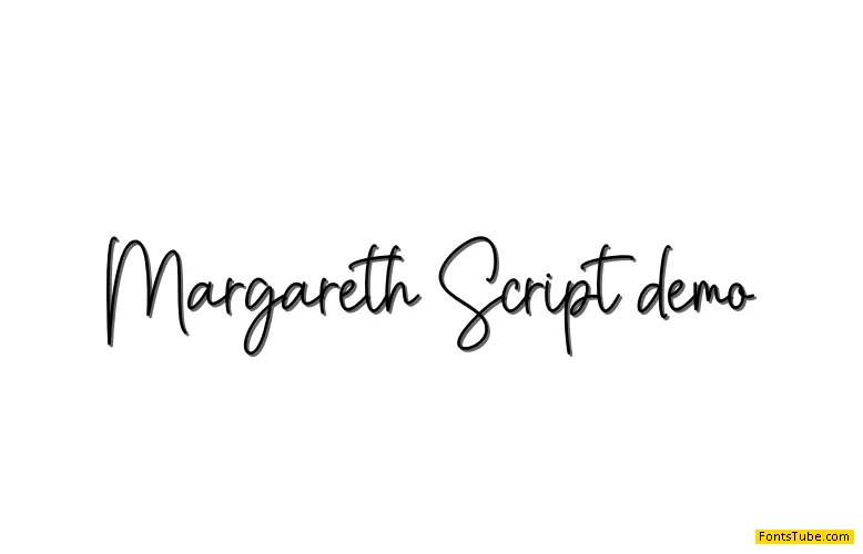 Margareth Script Font