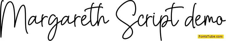 Margareth Script Font