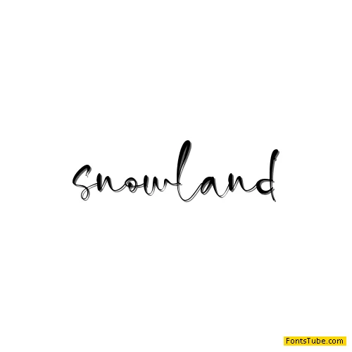 snowland Font