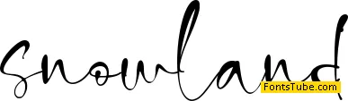snowland Font