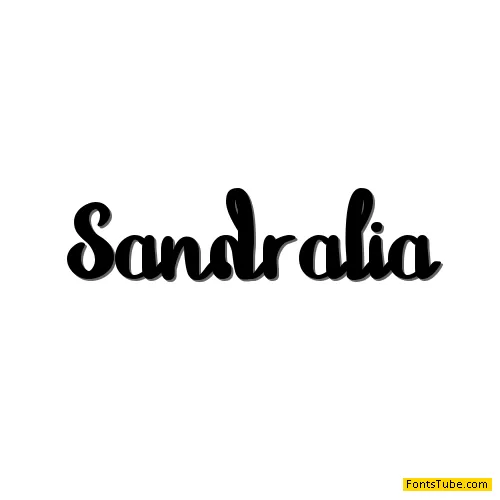 Sandralia Font