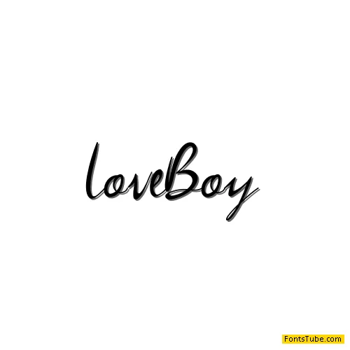 Love Boy Font