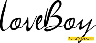 Love Boy Font
