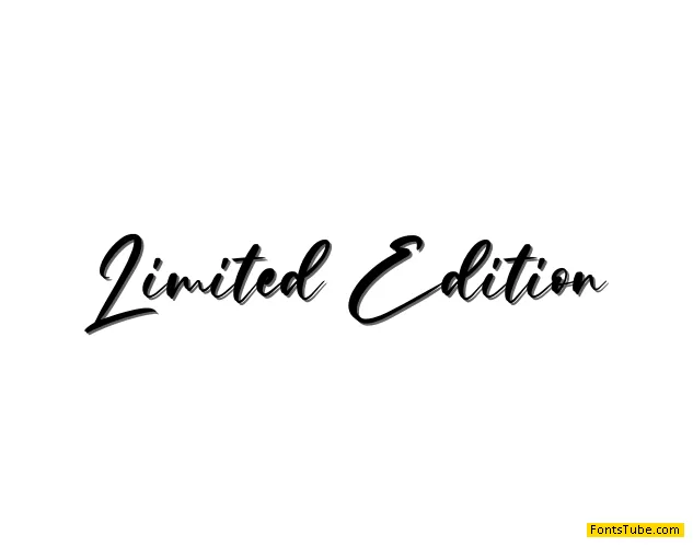 Limited Edition
