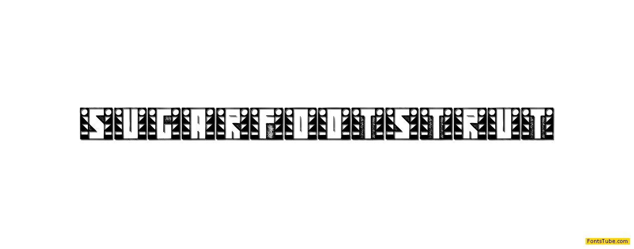 Sugar Foot Strut Font
