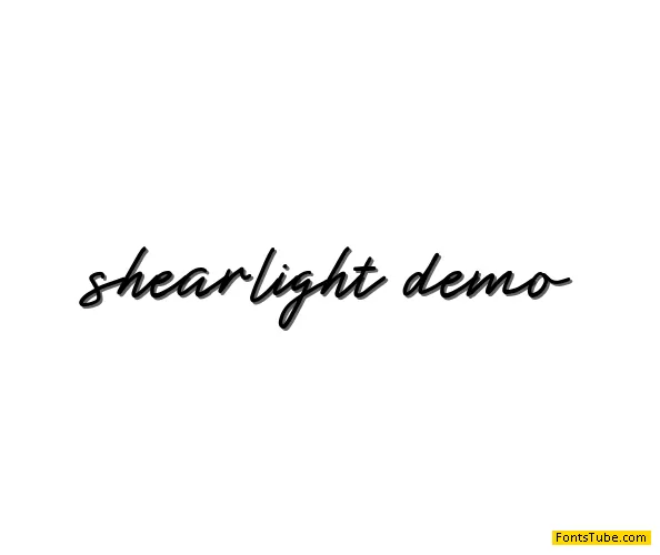 Shearlight Font