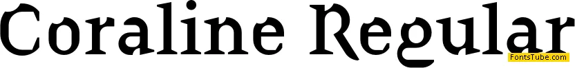 Coraline Font