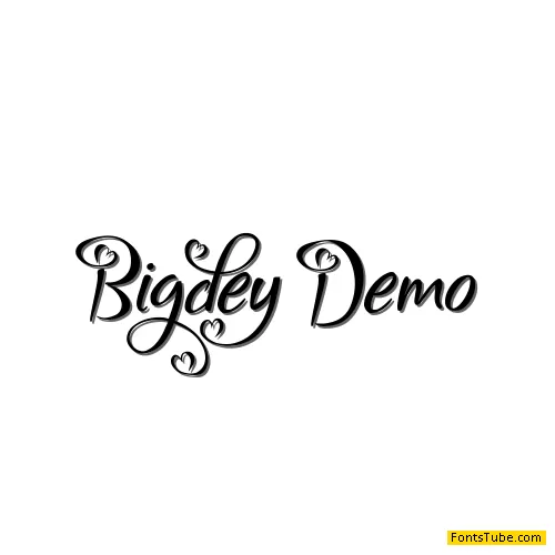 Bigdey Font