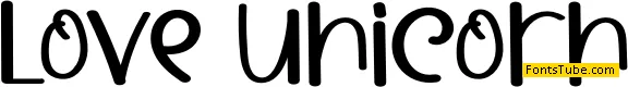 Love Unicorn Font