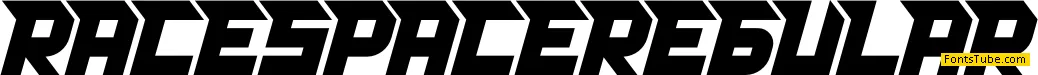 RACE SPACE Font Family
