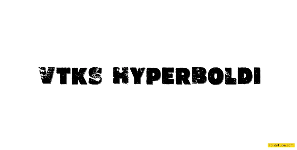 Vtks HyperBoldi Font