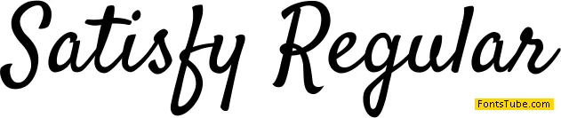 Satisfy Font