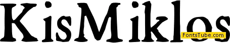KisMiklos Font