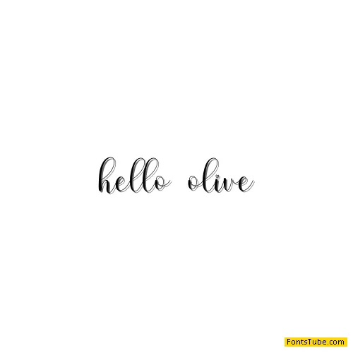 Hello Olive