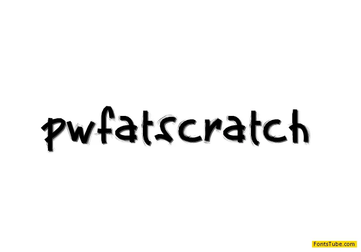 PWFatscratch Font