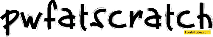 PWFatscratch Font