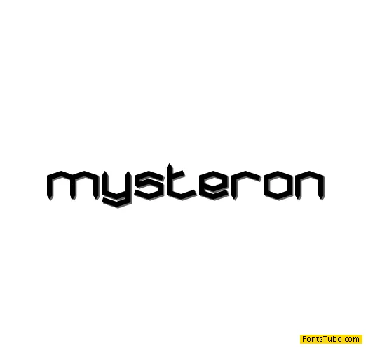 Mysterons BRK Font