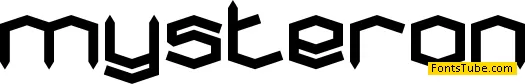 Mysterons BRK Font