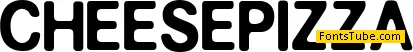CHEESE PIZZA Font
