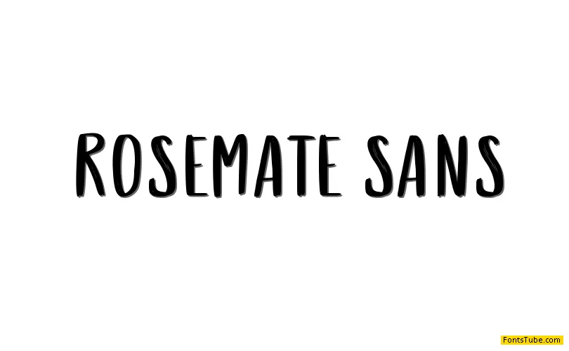 Rosemate Sans