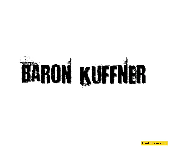 Baron Kuffner Font