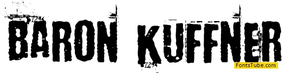 Baron Kuffner Font
