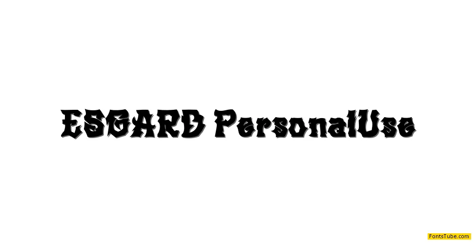 ESGARD Font Family