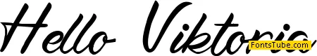 Hello Viktoria Font