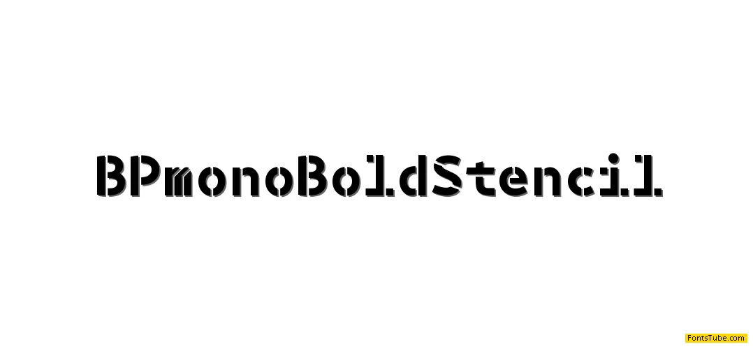 BPmono Font Family