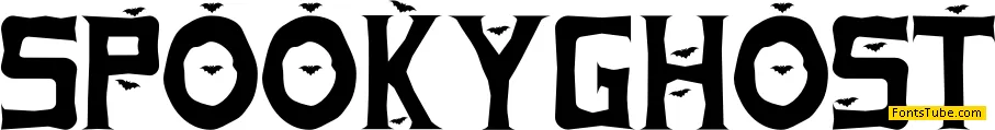 Spooky Ghost - Personal Use Font