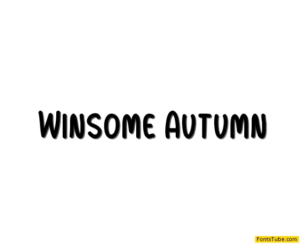 Winsome Autumn Font