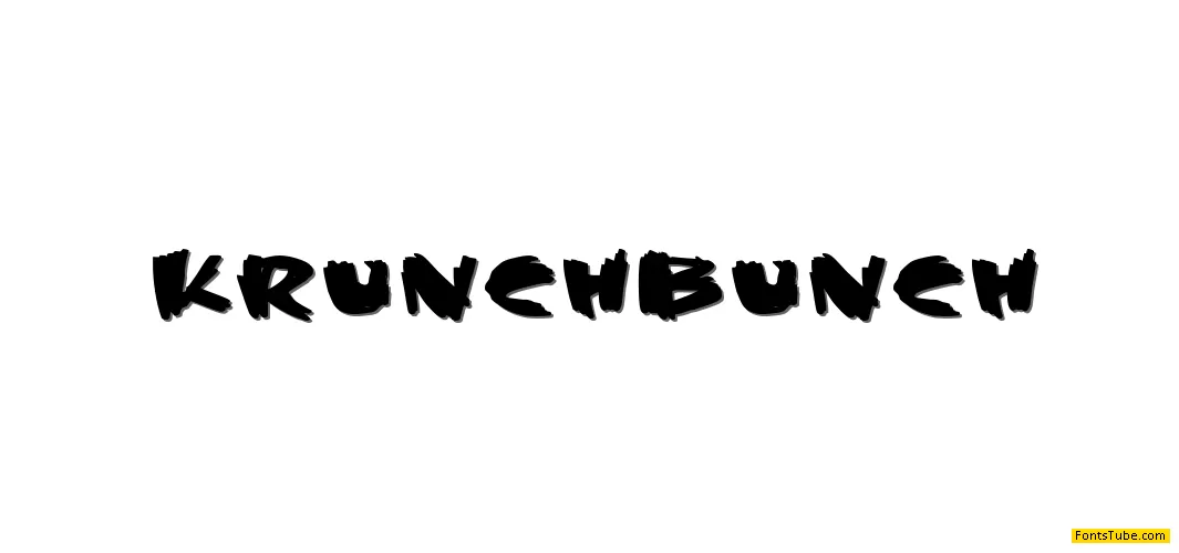 Krunch Bunch Font