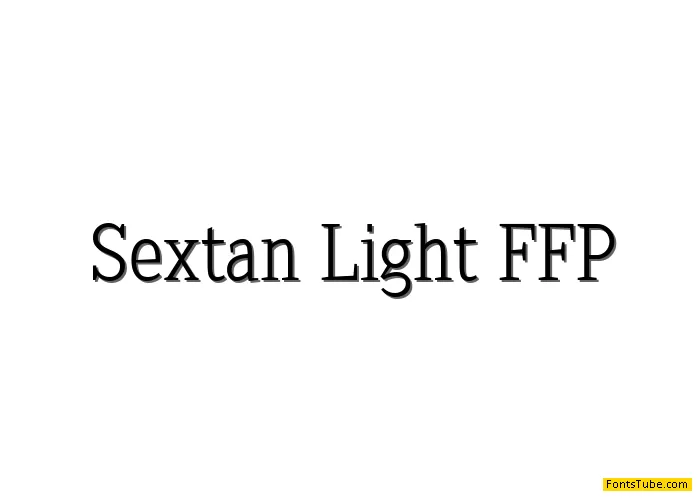 Sextan Font Family