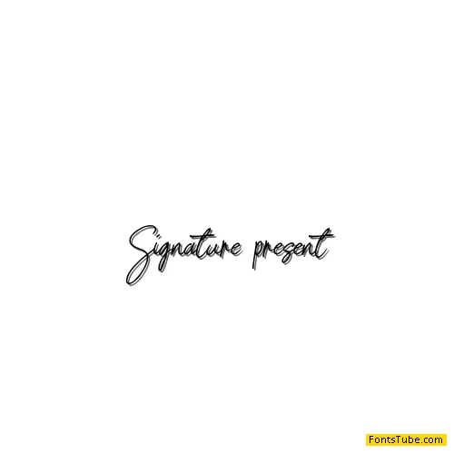 Signature Present