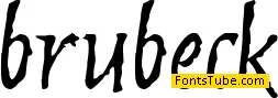Brubeck AH Font