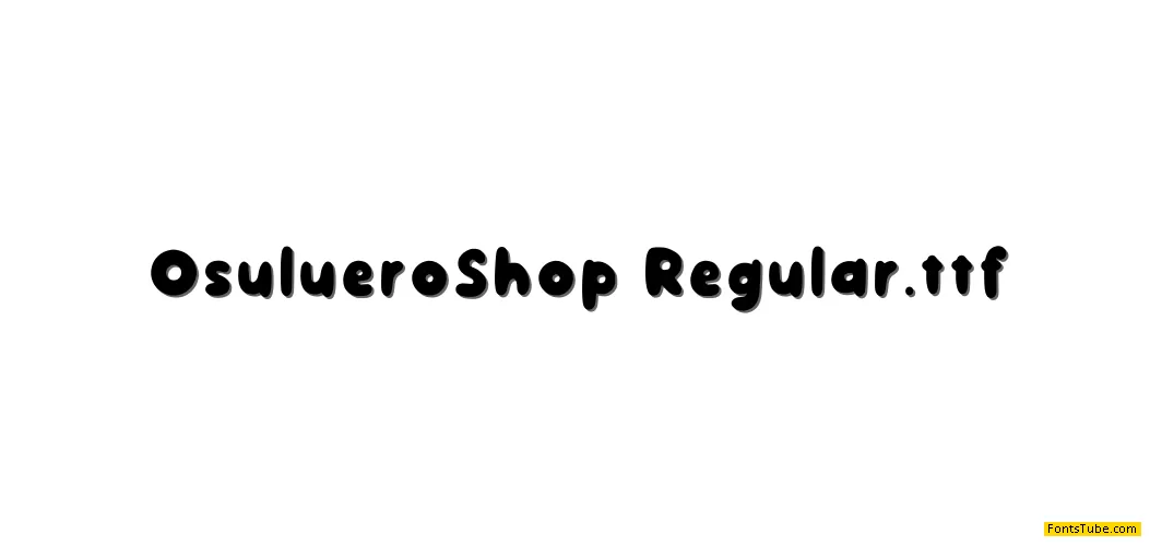 Osuluero Shop