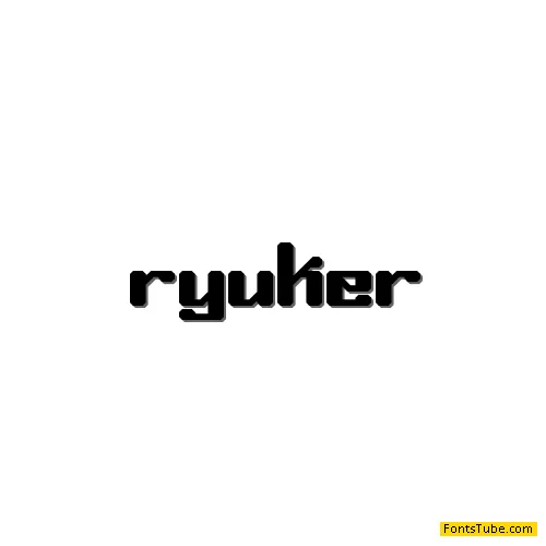 Ryuker BRK Font