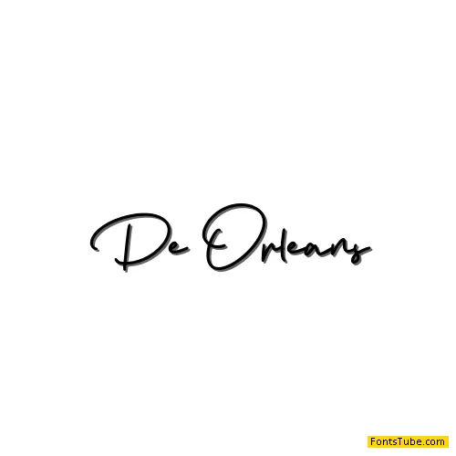 De Orleans Font