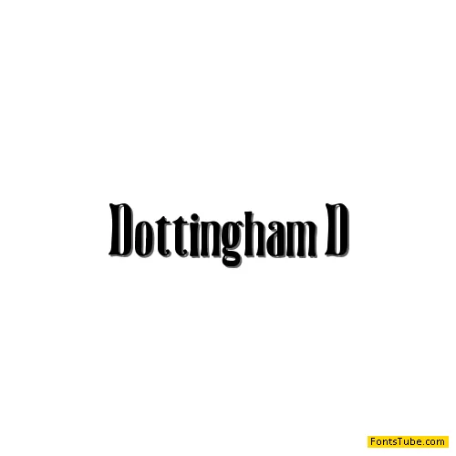 Dottingham Font