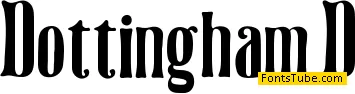 Dottingham Font