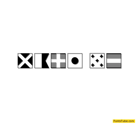 Maritime Flags Font