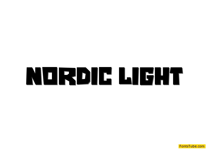 NORDIC LIGHT Font
