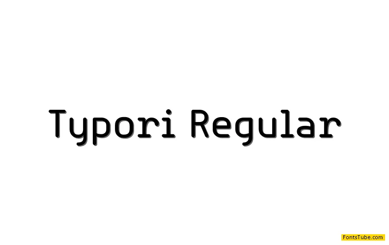 Typori Font