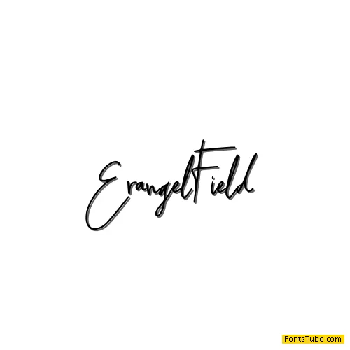 Erangel Field Font