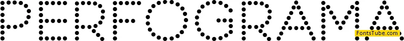 Perfograma Font