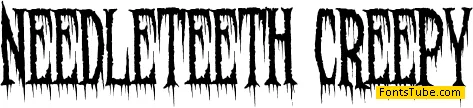 Needleteeth Font Family