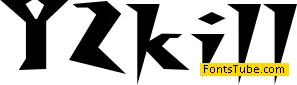 Y2Kill Font