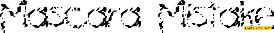 Mascara Mistake Font