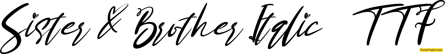 Sister & Brother Font Family