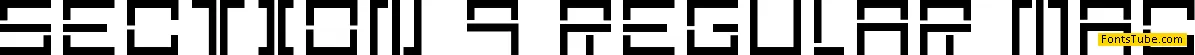 Section 9 Font